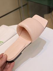 Bottega Veneta Rubber Lido Leather Sandals - 6