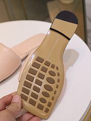 Bottega Veneta Rubber Lido Leather Sandals - 2