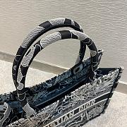 Dior Book Tote Around The World In Black Size 37cm  - 6