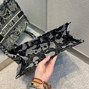 Dior Book Tote Around The World In Black Size 37cm  - 2