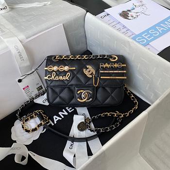Chanel Small Symbolic Flap Bag Size 19cm