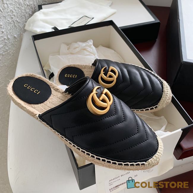 Gucci Straw Slippers |01 - 1