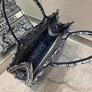 Dior Book Tote Tiger Embroidery Size 36.5cm - 6