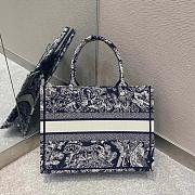Dior Book Tote Tiger Embroidery Size 36.5cm - 4