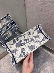 Dior Book Tote Around The World In Blue Size 37cm  - 5