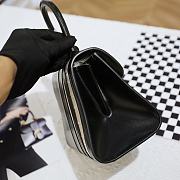Delvaux Brillant Calfskin Black and White Size 20cm  - 3