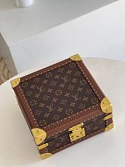 Louis Vuitton Coffret Tresor Canvas Size 24cm - 5