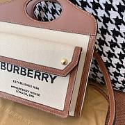 Burberry Mini Two-tone Pocket Bag Size 26.5cm - 2