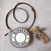 Burberry Round Leather Louis Bag Size 17cm - 1