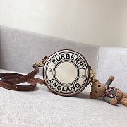 Burberry Round Leather Louis Bag Size 17cm - 4
