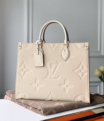 Louis Vuitton Onthego Monogram Empreinte M44925 Size 34x26x15cm