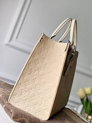 Louis Vuitton Onthego Monogram Empreinte M44925 Size 34x26x15cm - 6