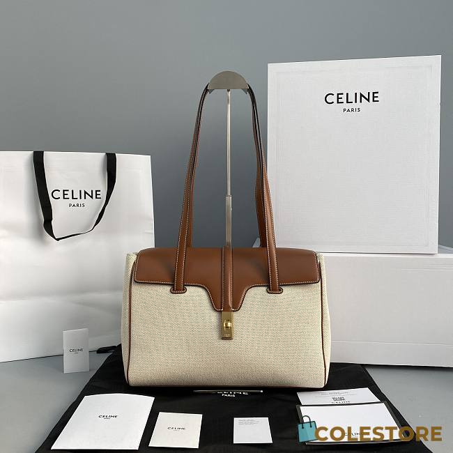 Celine Sort 16 Bag In Fabric Size 38cm - 1