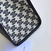 Celine Horizontal In Textle With Cabas Embroidery Size 43cm - 2
