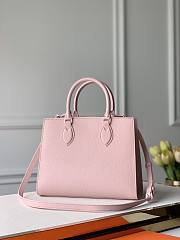 Louis Vuitton Lock Me Monochrome Handbag In Rose Tote 27.5cm - 3