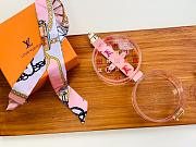 Louis Vuitton Square Box Scott In Pink Size 12.5cm  - 4