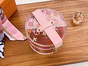 Louis Vuitton Square Box Scott In Pink Size 12.5cm  - 1