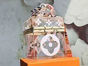 Louis Vuitton Square Box Size 11.5cm   - 2