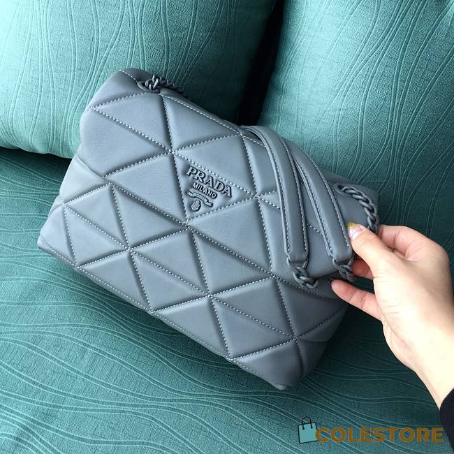 Prada Spectrum Large Bag In Blue Size 27cm - 1