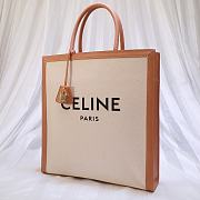 Celine Horizontal Cabas Bag Size 39cm   - 4