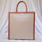 Celine Horizontal Cabas Bag Size 39cm   - 3