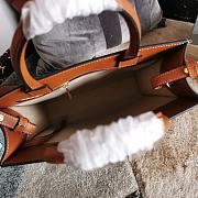 Celine Small Vertical Cabas In Brown Size 33cm - 6