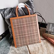 Celine Small Vertical Cabas In Brown Size 33cm - 2