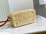 Louis Vuitton Capucine Straw Bag Size 27cm - 6