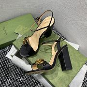 Gucci Black Heels Sandal - 4