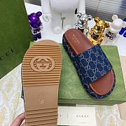Gucci Slipper In Blue - 6