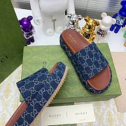 Gucci Slipper In Blue - 2