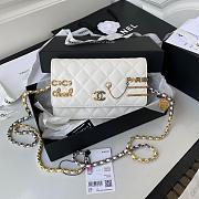 Chanel Symbolic White WOC Size 22cm - 1
