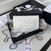Chanel Symbolic White WOC Size 22cm - 2