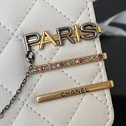 Chanel Symbolic White WOC Size 22cm - 3