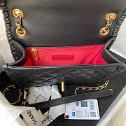 Chanel Braided Calfskin Flap Bag Size 22cm - 4