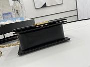 Chanel Boy Bag Black Caviar Leather Size 20cm - 3