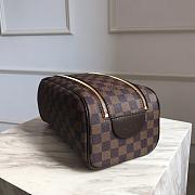 Louis Vuitton Brown Damier Dopp Kit Toilet Pouch Size 28cm - 5