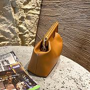 Fendi First Brown Leather Bag Size 32cm - 3