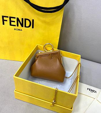 Nano Fendi First Charm Brown 7AS051 Size 11.5cm
