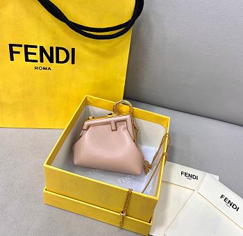 Nano Fendi First Charm Pink 7AS051 Size: 11.5x10x5.5cm