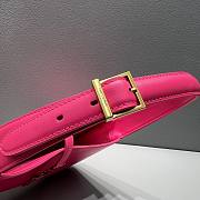 YSL Le5A7 Hobo Bag In Pink 65722 Size 24.5cm - 4