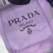 Prada Sequined Mesh Tote Bag Size 20cm - 6