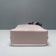 Prada Sequined Mesh Tote Bag In Pink Size 20cm - 3
