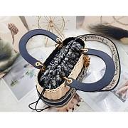 Dior Wicker Oblique Jacquard Natural Bag  - 6