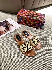 Louis Vuitton Raffia Slipper - 1