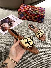 Louis Vuitton Raffia Slipper - 3