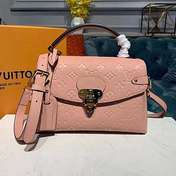 Louis Vuitton Georges BB Monogram Empreinte Leather In Pink 27.5cm
