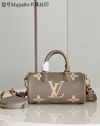 Louis Vuitton Papillon Biocolor In Grey M45707 Size 20cm