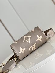 Louis Vuitton Papillon Biocolor In Grey M45707 Size 20cm - 5