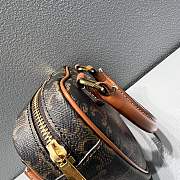 Celine Medium Heart In Triomphe Canvas Tan Size 14.5cm - 5